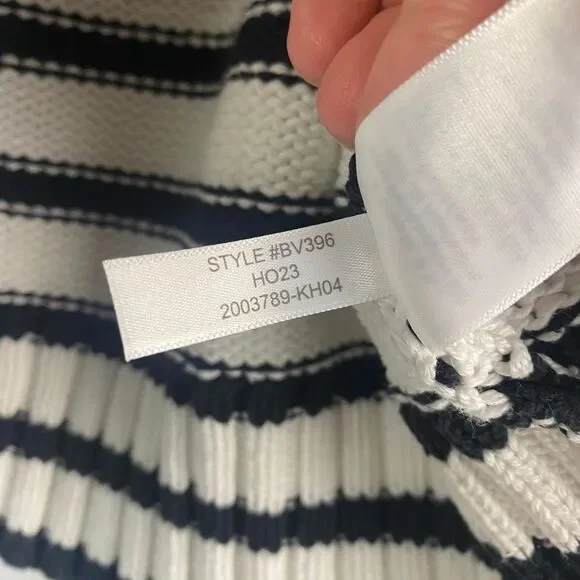 Jcrew Heritage cotton rollneck striped sweater - Picture 3 of 6